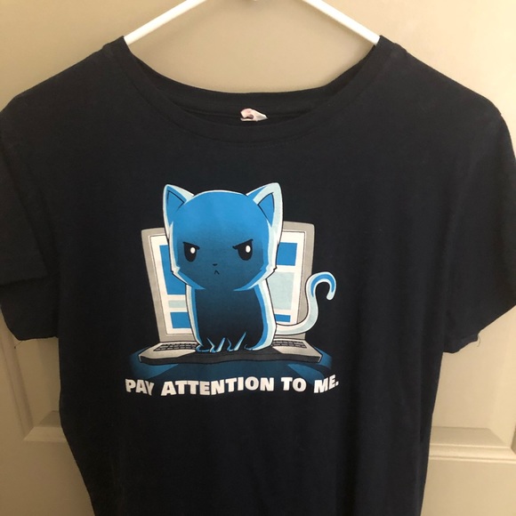 TeeTurtle Tops - Cute Angry Cat/Kitten t-shirt
